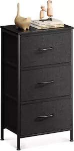 Dresser for Bedroom Nightstand, Small Fabric Dresser Chests of Drawers, Closet O - Picture 1 of 12