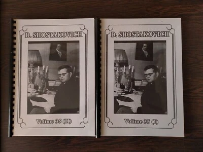 Shostakovich Reprint Quartets 1-8 for two violins alt cello - Image 1 of 4