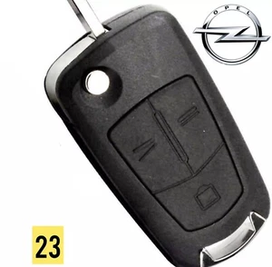 guscio chiave cover telecomando 3 tasti per opel vectra astra zafira tigra corsa - Foto 1 di 2