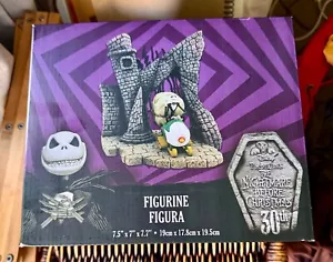 DISNEY PARKS NIGHTMARE BEFORE CHRISTMAS 30th JACK on SNOWMOBILE FIGURINE sealed! - Picture 1 of 7