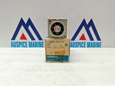 Omron H3BA-8H-305 0-5 Sec Timer 100/110/120VAC - Image 1 of 4