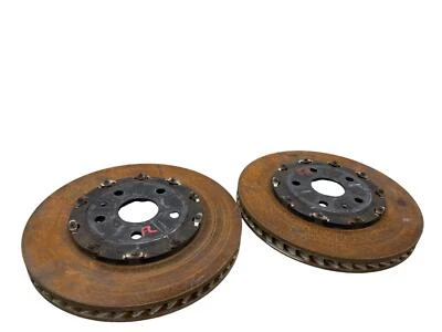 Juego de rotor de freno delantero derecho e izquierdo Fisker Karma ES 2011 2012 *36 K millas* OEM Foto 1 de 4