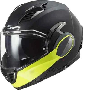 Helm Modular Ls2 Ff900 Valiant II Hammer Schwarz H-V Gelb SIZE XS Letzten Stück - Bild 1 von 2