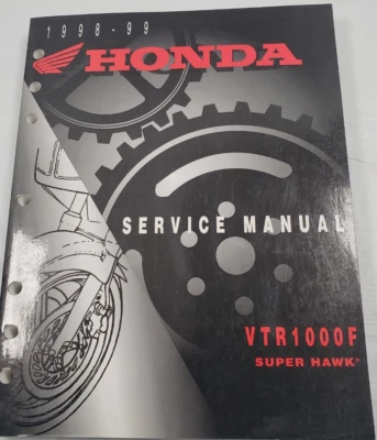1998 1999 Honda VTR1000F Super Hawk Service Shop Repair Manual OEM 61MBB00 - Image 1 of 3