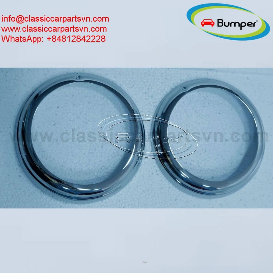 Anel de farol Mercedes Benz para 190SL e 300SL Gullwing novo - Imagem 1 de 4