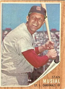 1962 Topps #50 Stan Musial  - Imagen 1 de 1