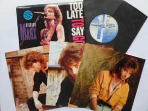 Richard Marx Too Late To Say Goodbye 7" EMI MTS80 EX/VG 1989 envelope pack with - Picture 1 of 1