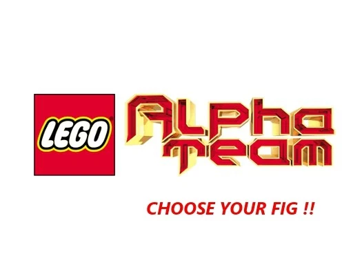 LEGO - Alpha Team - Mini Figure - CHOOSE YOUR MINI FIGURE !! - Image 1 of 1