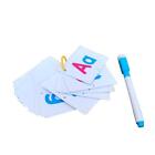 Alphabet Flash Cards A-Z Kids Toddlers Preschool Early Learning PenS C9E5