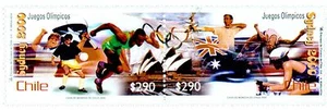 Chile 2000 #2006-2007 Juegos Olimpicos Sydney MNH - Picture 1 of 1