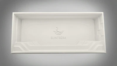 GFK Schwimmbecken Pool 6,45 x 3,7 x 1,5m Hersteller  GFK Pool - Bild 1 von 4