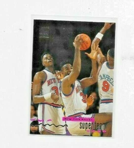 1993 Topps Stadium Club Basketball Card #18 of 27 NEW YORK KNICKS SUPER TEAM - Picture 1 of 3