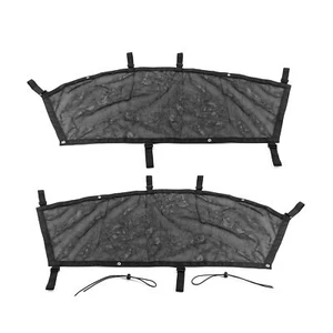 WSAYS For Can-Am Maverick X3/X3 Max 2PCS Side Window Net Sun Shade Cover Mesh - Picture 1 of 9