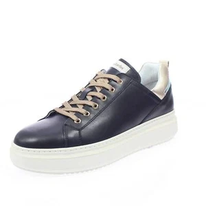 Nerogiardini Sneakers In Pelle Suola Oversize Nero - Donna Scarpe Sneakers - Imagen 1 de 4