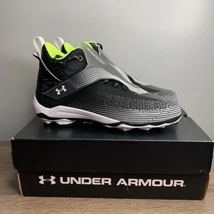 Botines de fútbol Under Armour para hombre UA Highlight Hammer MC 3025085-001 talla 11,5 - Imagen 1 de 14