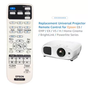 Remote Control For Epson BrightLink 675Wi 680Wi 685Wi 695Wi 695Wi+ 696Ui 710Ui - Picture 1 of 4