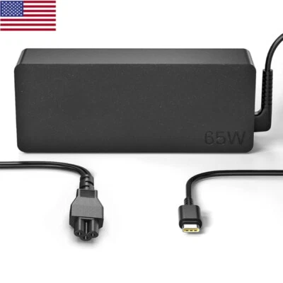 Cargador de computadora portátil eléctrico 65W USB C tipo C para HP Chromebook Lenovo/Acer/Asus/Samsung Foto 1 de 4