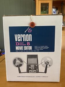 VINTAGE VERNON DUAL DELUXE 8 MOVIE EDITOR MADE IN JAPAN - Brand New Old Stock