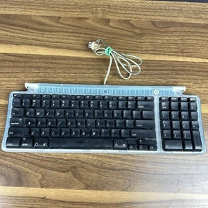 Apple Imac Vintage USB Keyboard Translucent Bondi Blue Model# M2452 TESTED - Picture 1 of 15