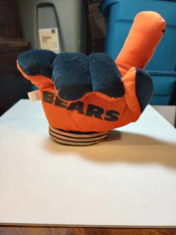 Forever Collectibles Chicago Bears #1 Hand Glove/Mitten - Great Color Cover