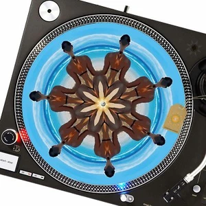 Meditation Slipmat Turntable 12" for DJ Vinyl LP Audiophile - Picture 1 of 1