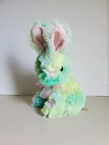 Rare Dan Dee Silly and Wild Animated Bunny Pastel Sings Bunny Plush 8" With Tag - Picture 1 of 6