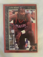 CLYDE DREXLER  (BASKETBALL) 1992 LEGENDS SPORTS MEMORABILIA CARD # 50