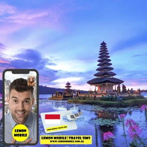 Bali Indonesia Travel SIM Card Premium Unlimited Prepaid 7-120 days Data Plan - Zdjęcie 1 z 1