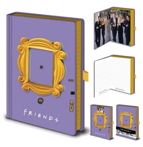 Notebook Premium - Friends (cornice) foderato A5 - Foto 1 di 1