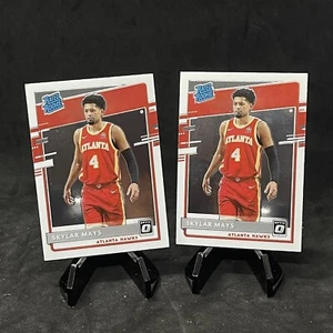 2020-21 PANINI DONRUSS OPTIC Lo T Of (2) SKYLAR MAYS RATED ROOKIE #196 - Foto 1 di 2
