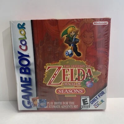 Legend of Zelda: Oracle of Seasons Nintendo Game Boy Color Game Box Sealed New - Image 1 of 4