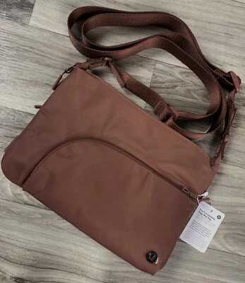 Lululemon 2-in-1 Crossbody Yoga Mat Bag W/ Pockets 3L Ancient Copper ANCP 09203 - Image 1 of 4