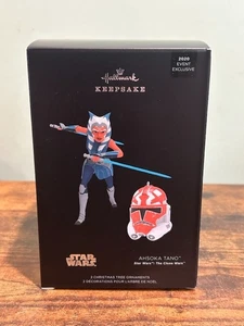 Hallmark Keepsake Ornament 2020 Star Wars Celebration Ahsoka Tano Exclusive NIB - Picture 1 of 6