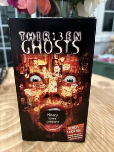 Thirteen Ghosts + Bonus Footage VHS Movie Video Tape Horror 2001 Great Condition - Picture 1 of 6