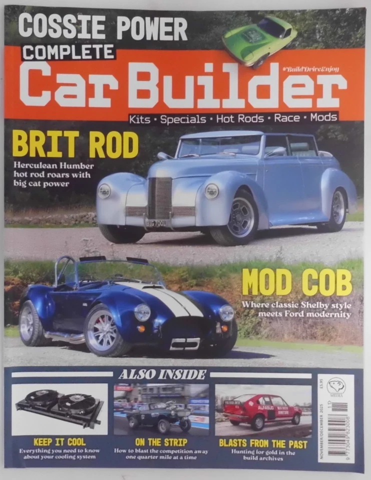 Complete Car Builder Nov/Dec 2025 Herculean Humber hot rod  +Shelby Cobra modded - Image 1 of 1