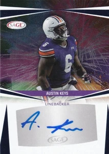 2025 Sage High Series Minnesota Vikings Austin Keys Auto R/C Auburn - Picture 1 of 1
