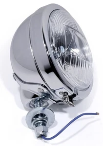 Fernscheinwerfer Chrom Zusatzscheinwerfer Spotlight Chopper Oldtimer US Car Auto - Picture 1 of 6