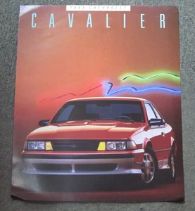 1988 Chevrolet "CAVALIER" - Original Car Dealer Sales Brochure / Catalog - Picture 1 of 1