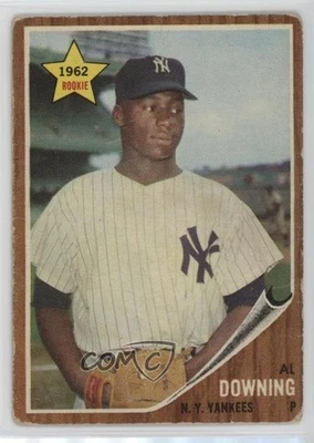 1962 Topps Al Downing #219 Rookie RC - Image 1 of 2