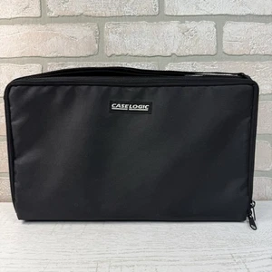 Soporte de almacenamiento de cinta de casete Case Logic 30 de colección acolchado de viaje con asa de correa - Imagen 1 de 14