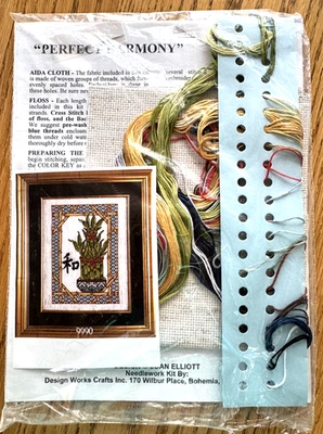 Design Works PERFECT HARMONY  by Joan Elliott Counted Cross Stitch Kit 9990 NEW! - Image 1 of 4