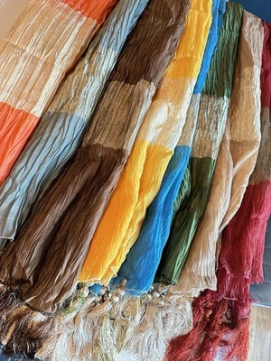 Estola Hombre/Mehndi Dupatay/Multicolor (8 Piezas) Foto 1 de 4