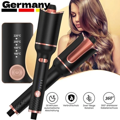 Profi Automatischer Rotierender Haar Lockenstab Lockenwickler 25mm Hair Curler - Bild 1 von 4