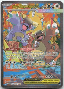 Mega Kangaskhan ex 182/132 ME01: Mega Evolution Pokemon Card NM - Picture 1 of 1