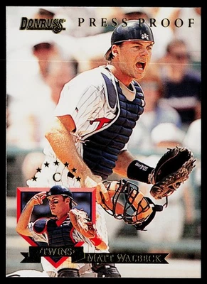 1995 Donruss #320 Matt Walbeck - Image 1 of 2