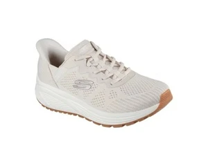 Skechers Women's Hands Free Ladies Swift Fit Sneaker Size 7 Color Natural - Picture 1 of 6