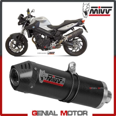 Mivv Exhaust Muffler Oval Carbon Fiber Carbon Cap kat BMW F 800 R GT 2009 2019 - Imagem 1 de 4