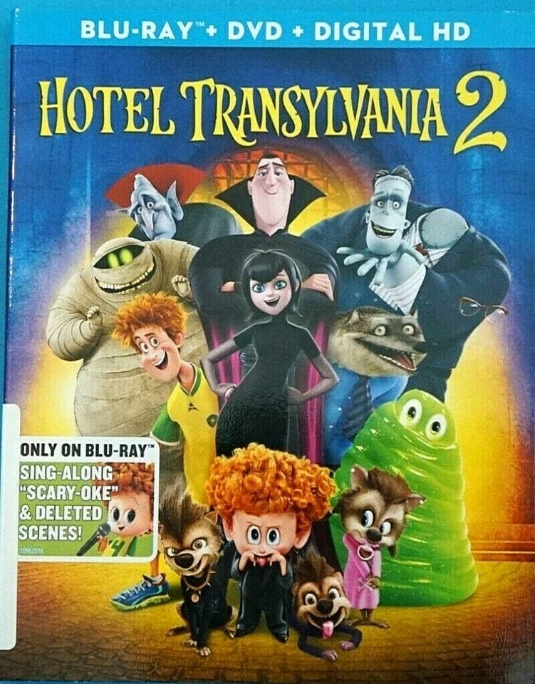 Hotel Transylvania 2 (Blu-ray/DVD Combo, 2015) - Brand New - Original Seal - Image 1 of 2