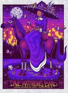 Dave Matthews Band Saratoga Springs Poster Jim Mazza SPAC 7/6/24 - Picture 1 of 1