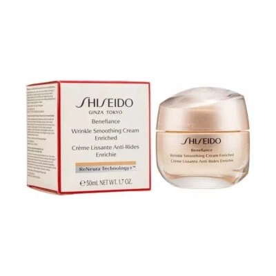 Shiseido Benefiance Wrinkle Smoothing Enriched Cream   50ml /  1.7oz NEW in BOX - Image 1 of 4